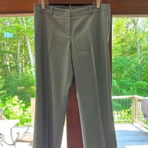 Women's Hugo Boss US Size 6 Grey fine pinstriped dress pants